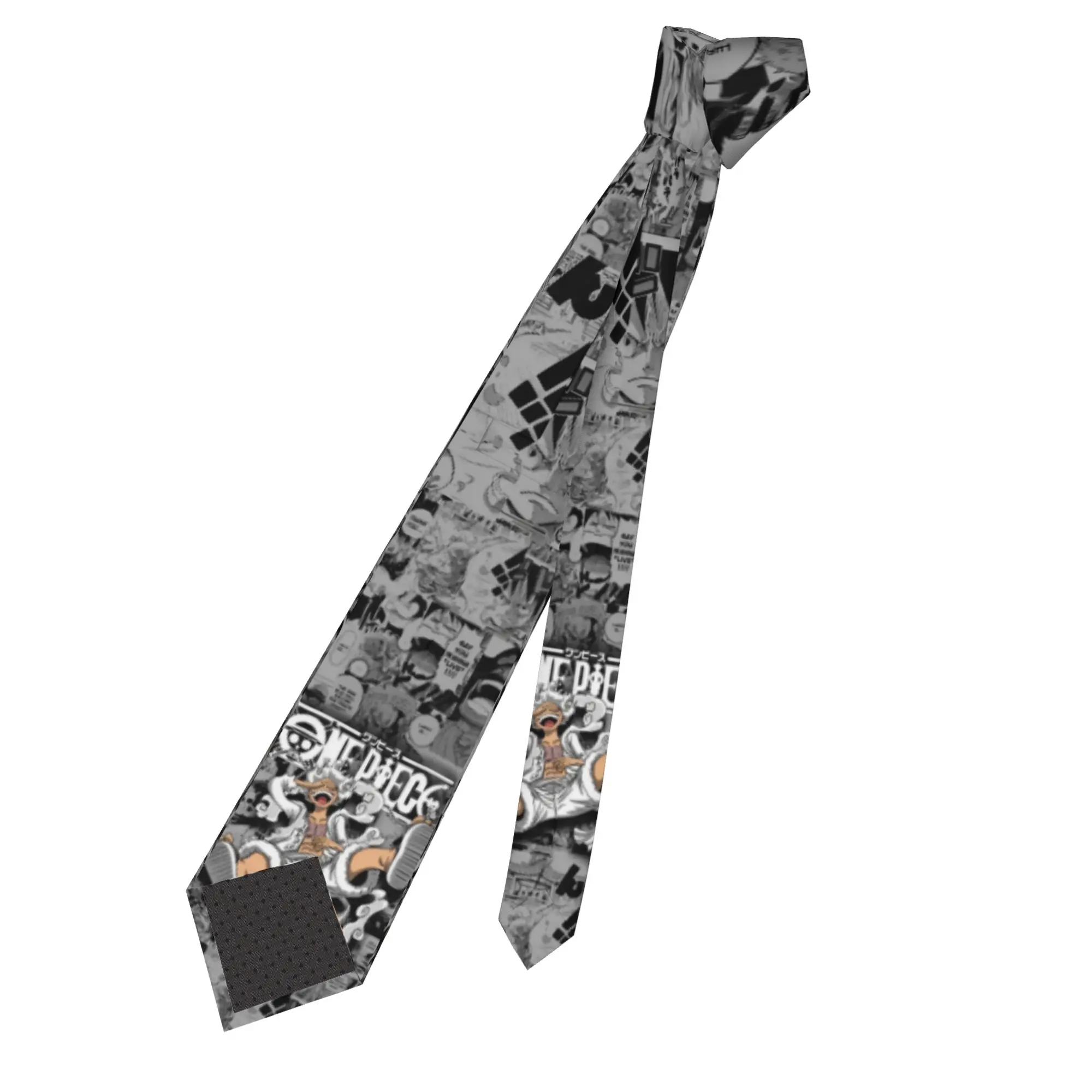 Monkey D. Luffy Anime One Piece Men Necktie Casual 8 cm Neck Ties for Mens Suits Accessories Cravat Wedding Accessories Business