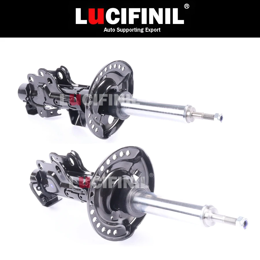 LuCIFINIL Pair For Cadillac CTS 2014-2019 Front Suspension Shock Absorber Strut W/ Electric 23142944 23450533 23247464