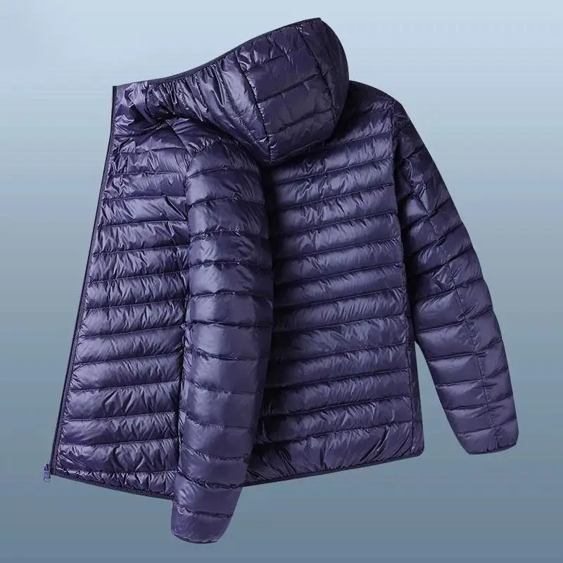 Autumn And Winter New Men's Light And Light Cotton-padded Clothes, Fat Casual Short Cotton-padded Jacket