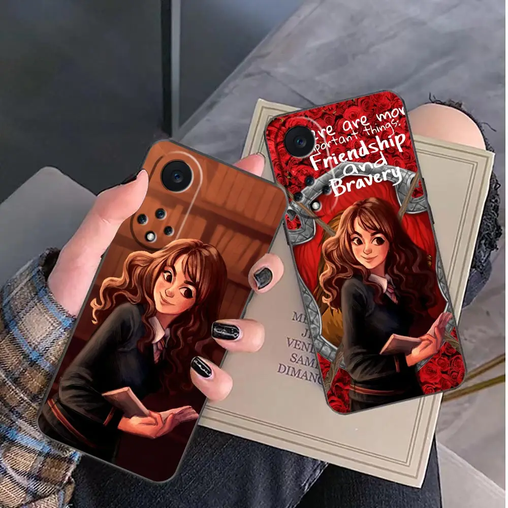 Anime H-Hermione-L-Luna Phone Case For Huawei NOVA Y90 Y70 Y61 11 10 9 9 Plus 8 8I 7 7I 6 SE 5 5I 4 3 3I 2 Case Funda Capa Shell