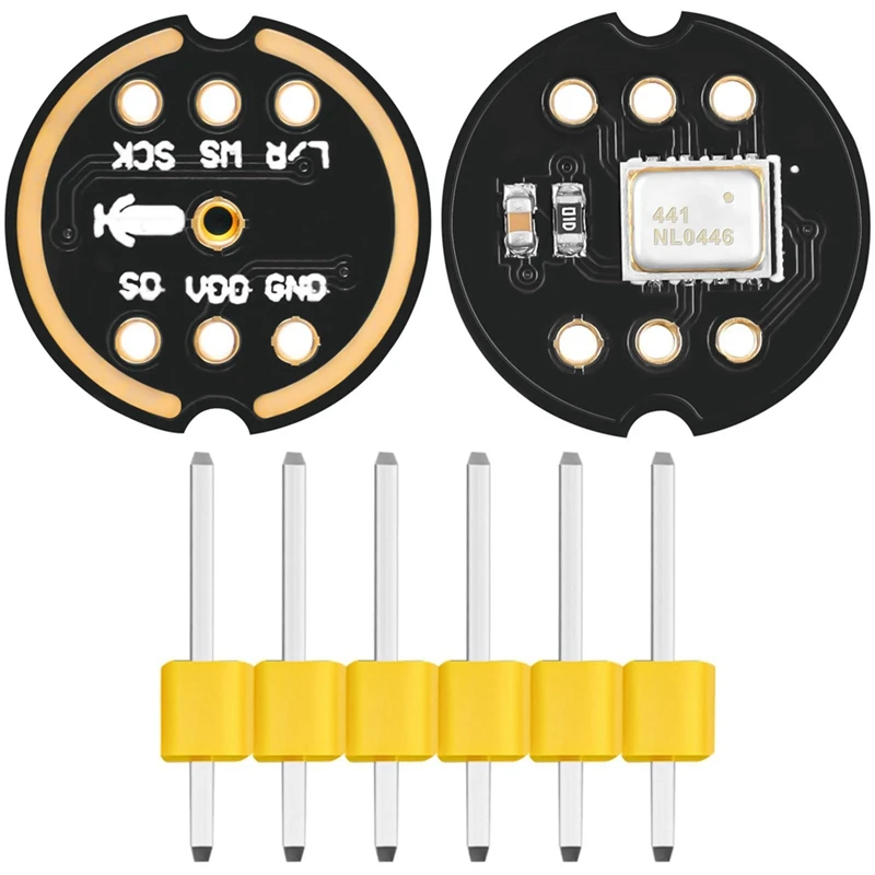 Imagem -05 - Módulo do Microfone da Elevada Precisão Mems Compatível com Relação I2s Esp32 Inmp441