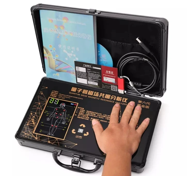 the six generation quantum resonance magnetic analyzer ECG machine test kit