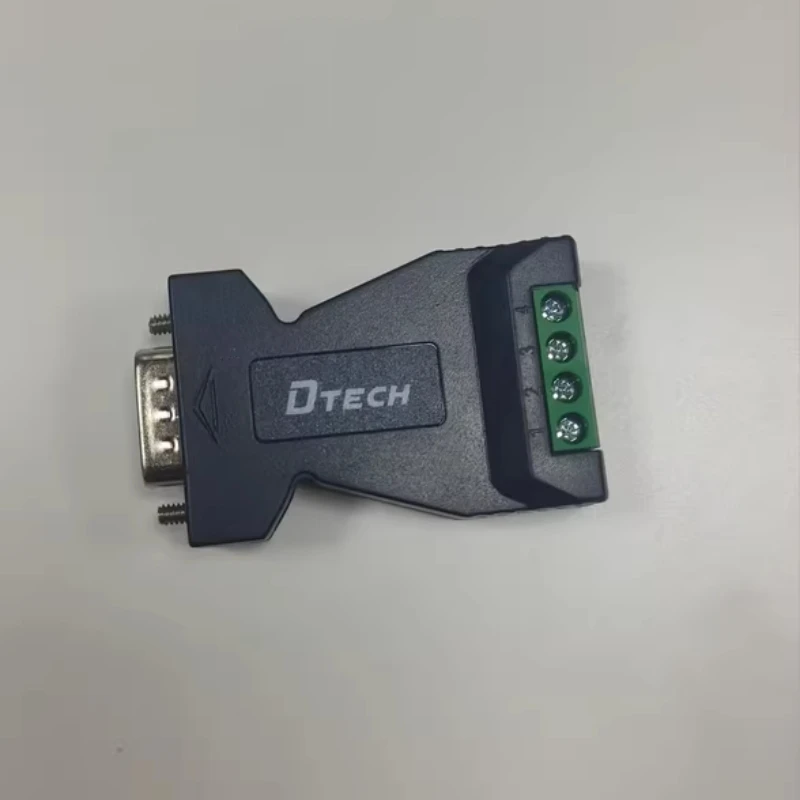 2 шт. DTECH DT-9001B адаптер последовательного порта промышленного класса RS232 в RS485 преобразователь последовательной связи