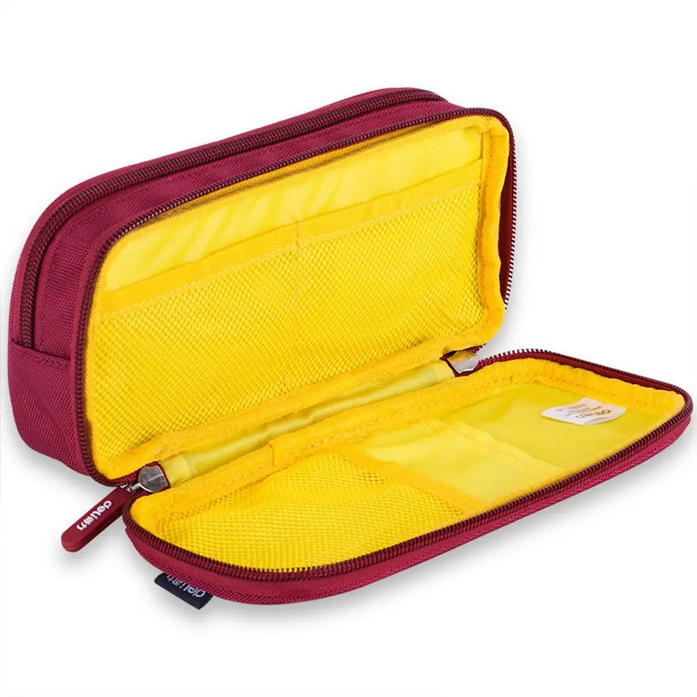 Kids Gift Cosmetic Bag Storage Box Pencil Bag Twill Large Capacity Zipper Pouch Pen Bag Pen Box Stationery Storage Pencil Case