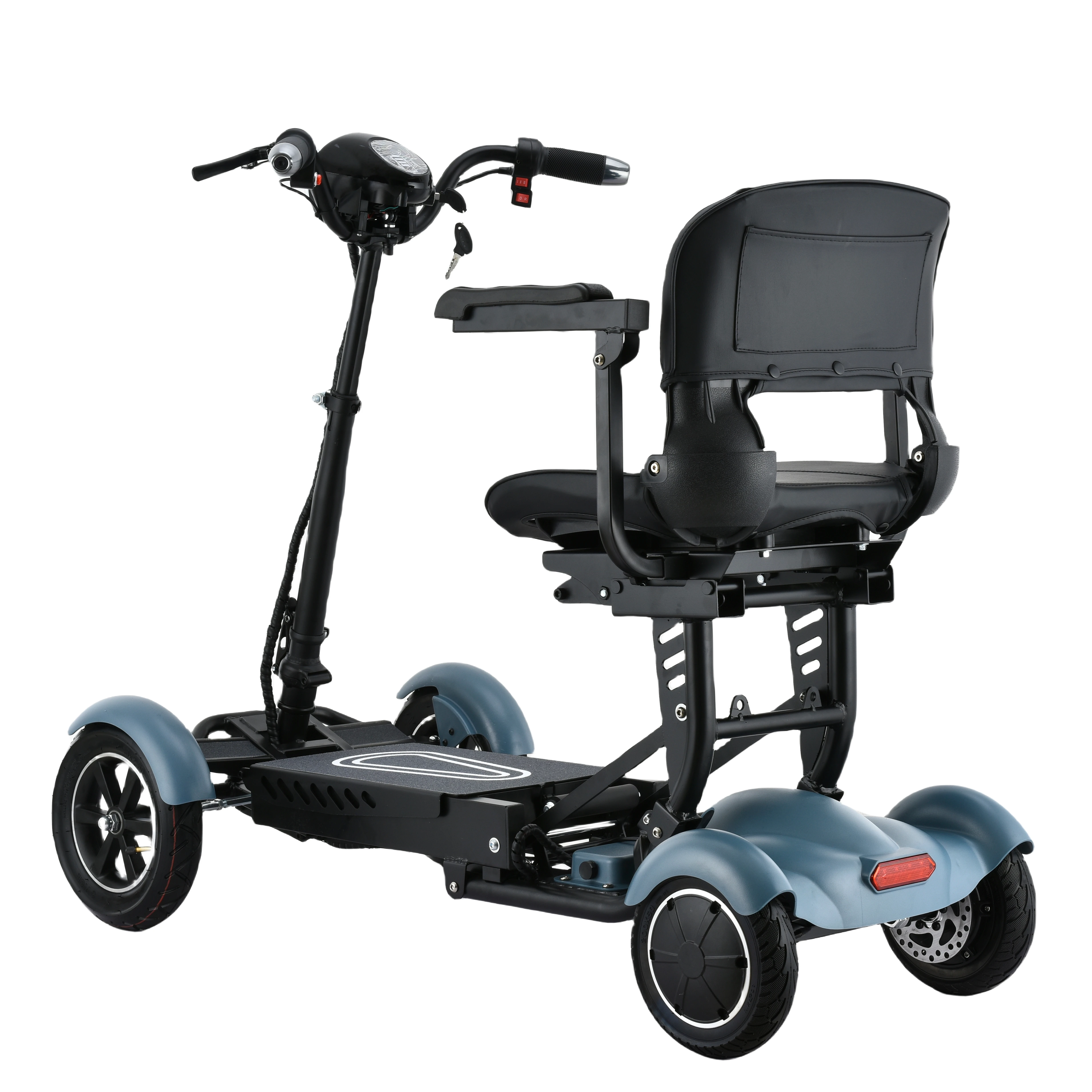 Modification Hot Selling Four Wheel  Electric Mobility Scooter 36V 10ah Street Motorbike Powerful Motor Long Range for Sale