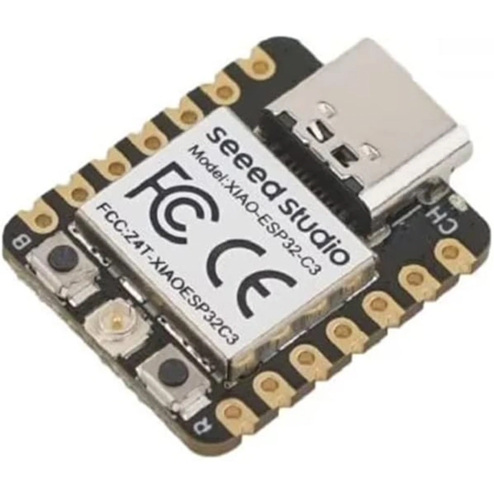 Seeed Studio XIAO ESP32C3(Support Arduino) - Tiny MCU Board for IoT Controlling Scenarios, Wi-Fi, BLE, Battery Charge, and Rich