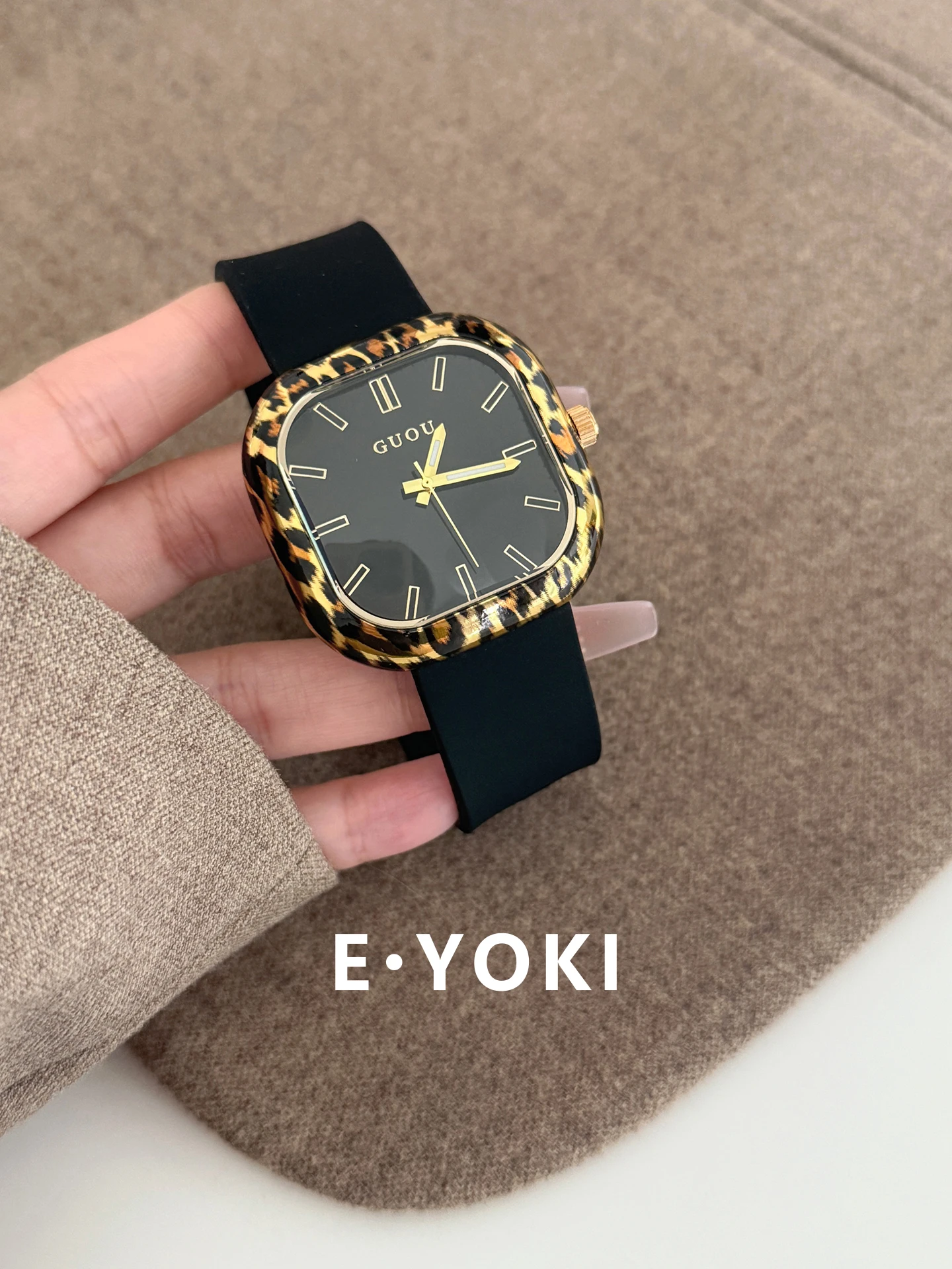 Autumn and winter new large dial women's watch female quartz casual versatile women women series women's stainless steel watch