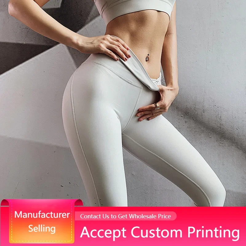 

Yoga Leggings Capris Sport Pants Elastic Athletic Wear Seamless Hollow Sexy Buttock Ribbed Hip Peach Lift High Waist Yoga Pant