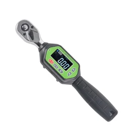AWM 1/4,3/8,1/2 Screen Display And Regular Display  Portable Preset Wrench Bidirectional Ratchet Head Mini Digital Torque Wrench