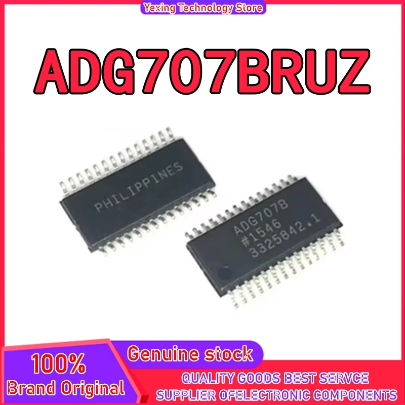 ADG707BRUZ-REEL7 ADG707BRUZ ADG707B ADG707 Chip TSSOP-28 Low Voltage 8-16 Analog Switch Multiplexer Chip in stock