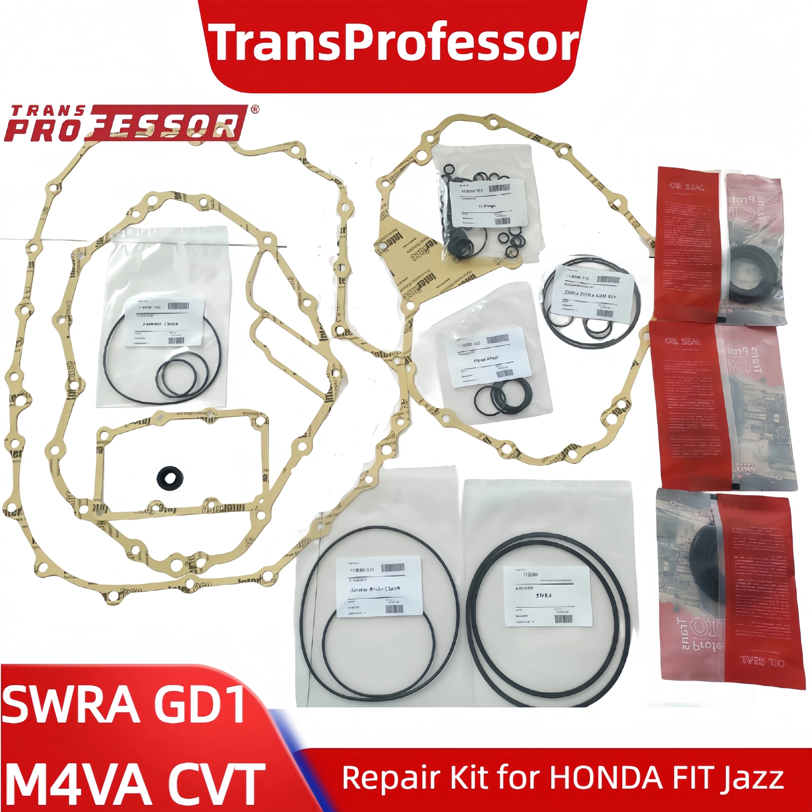 Kit de Reparación y Revisión de Transmisión CVT SWRA GD1 M4VA para HONDA FIT TransProfessor, Caja de Cambios, Juntas OHK, Juntas Tóricas, Sellos, Accesorios para Automóviles