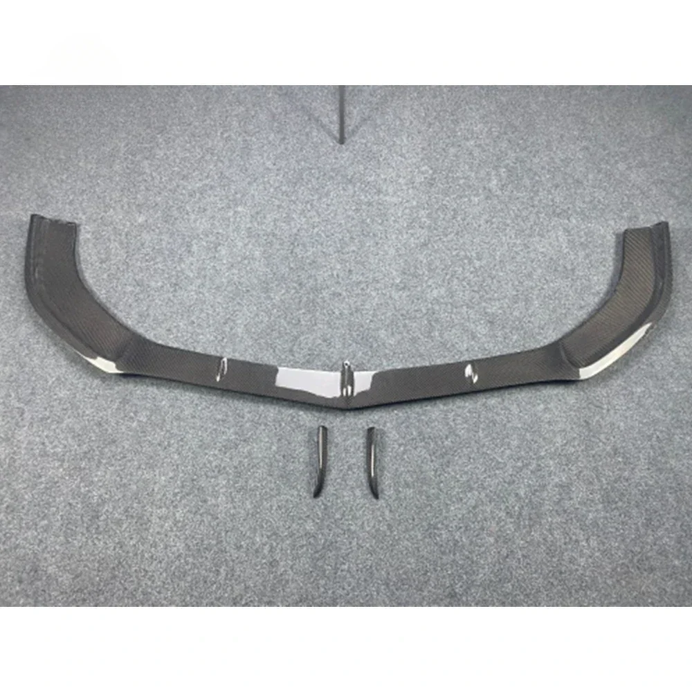 

carbon fiber CAR KITS For Mercedes-Benz C217 S63 S65 AMG Coupe front lip Kit BS style front lip car bumper