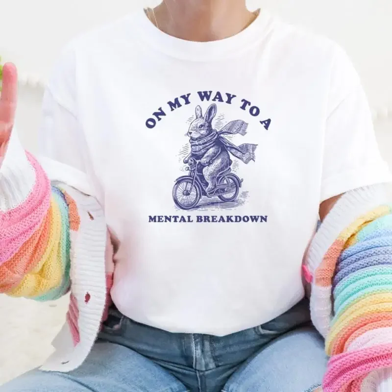 Funny Meme Shirt Mental Breakdown Anxiety