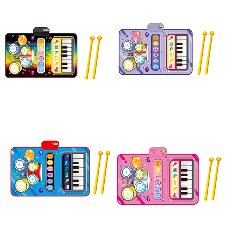 

Children's 2-In-1 Multifunctional Electronic Music Blanket To Cultivate Music Interest