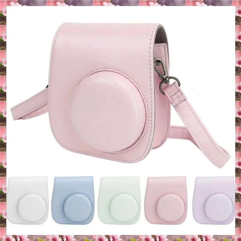

2025 Instant Camera Protective Bag PU Case For Fujifilm Instax Mini 12 With Album Filters Colorful Frames Stickers,Instant Camer