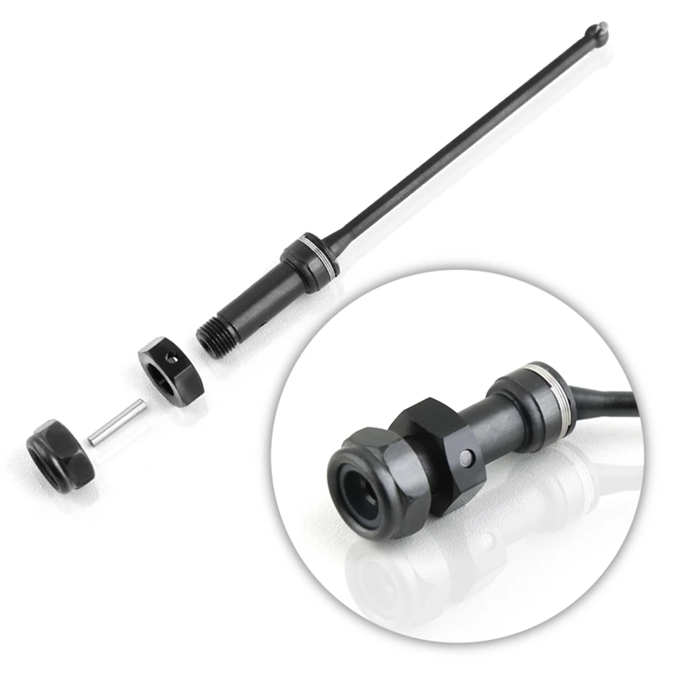 2Pcs Metal Drive Shaft CVD EA1061 for JLB Racing CHEETAH 11101 21101 J3 Speed 1/10 RC Car Upgrade Parts Accessories