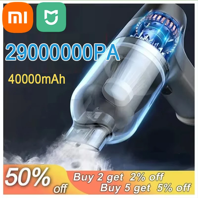 

Xiaomi Mijia Car Vacuum 29000000PA Cleaner 4 in1Wireless Vacuum Cleaner Duster Handheld Vacuum Pump Home Portable Strong Cleaner