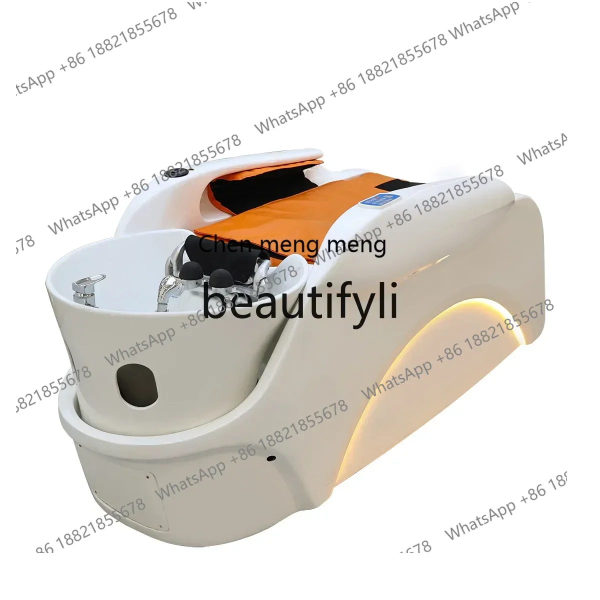 

Высококачественная массажная кровать для шампуня, парикмахерская, специальная массажная кровать с подогревом тела, фумигация циркуляции воды