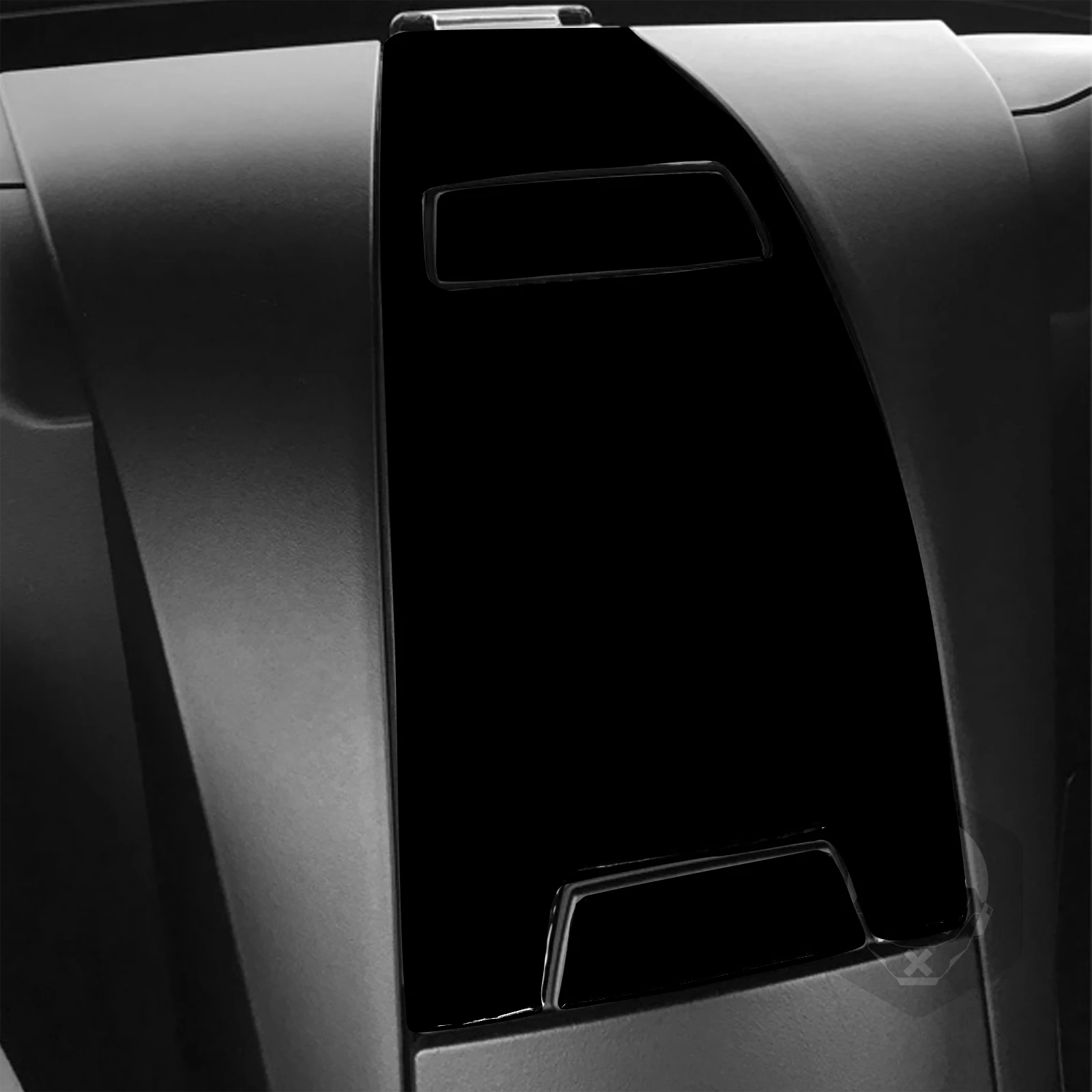 For BMW Z4 E85 E86 2003-2008 Piano Black Rear File Storage Box Switch Panel Cover Car Accessories Interior Decoration Sticker - view 2