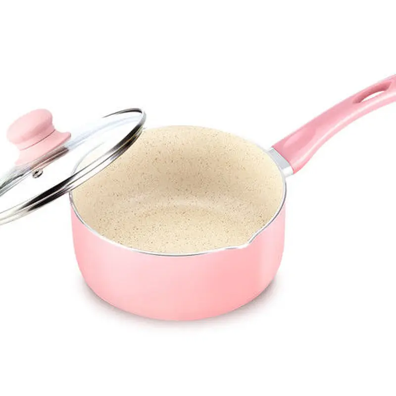 Milk Pot Non-stick Pot Soup Baby Food Supplement Pot Instant Noodles Milk Pot Baby Mini Milk Pot Induction Cooker Non Stick Pan