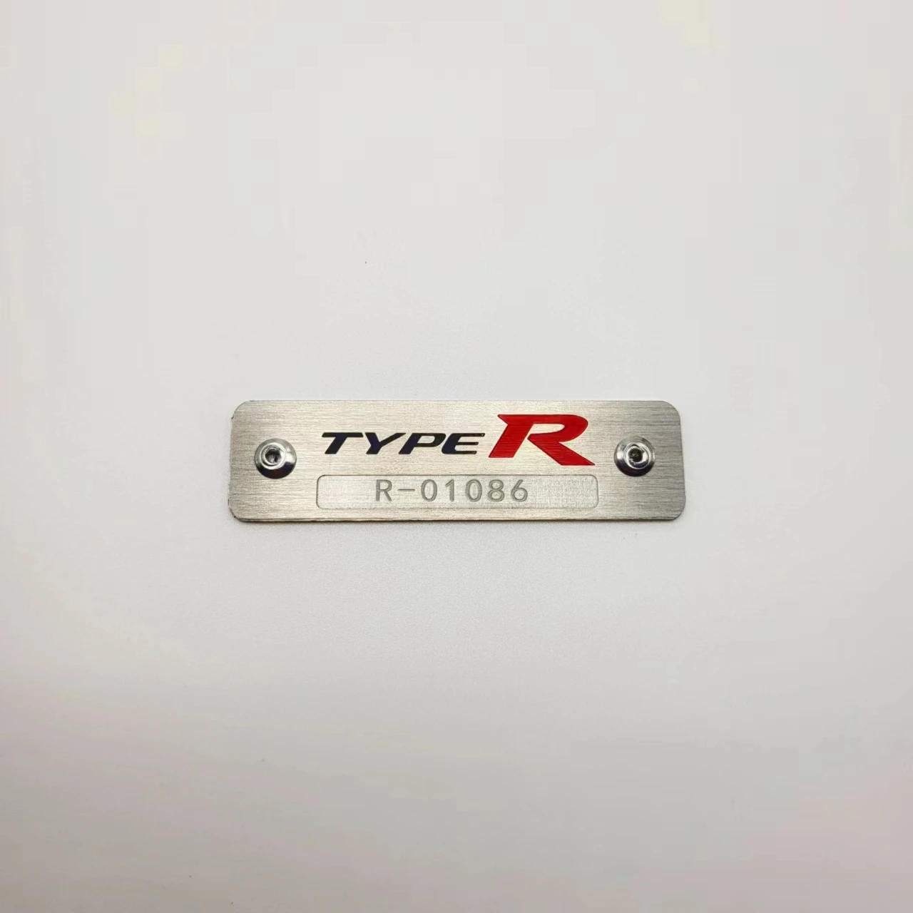 TYPER Badge For Honda 8TH Gen Civic TYPER/MUGEN Aluminum Alloy Badge/FD2 TYPER Badge