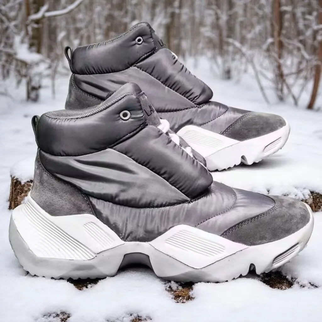 

Men's Winter Sports Shoes Waterproof Warm Non-slip Platform Snow Boots Outdoor Trend Versatile Winter Casual Sneakers