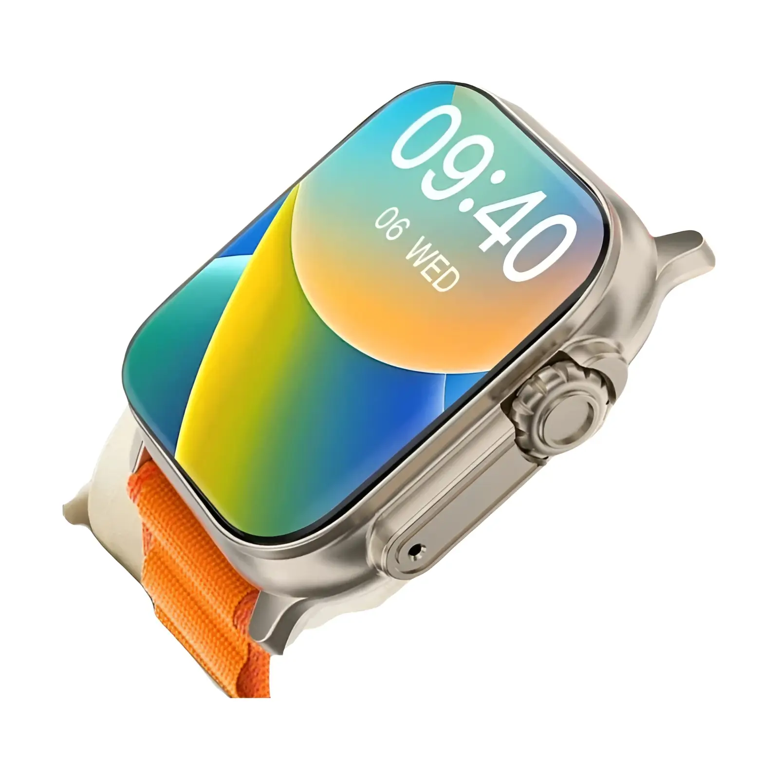 LAXASFIT Smartwatch Bluetooth Talk Smartwatch Aviso de mensagem Monitor de frequência cardíaca Relógio esportivo para Android IOS Homens Mulheres