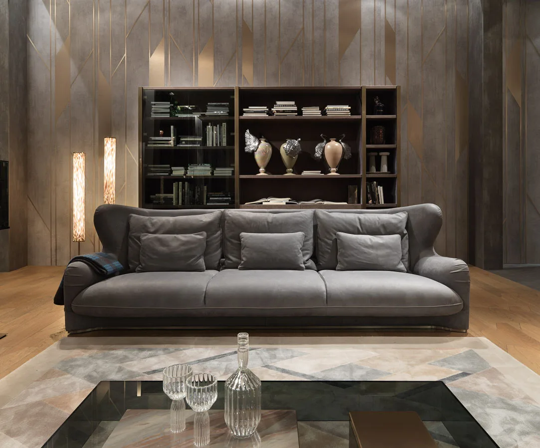 -xx Leaving Room Furniture Sofa Sets for Living Room Modern Blue Velvet Sofa Set Furniture Luxury&