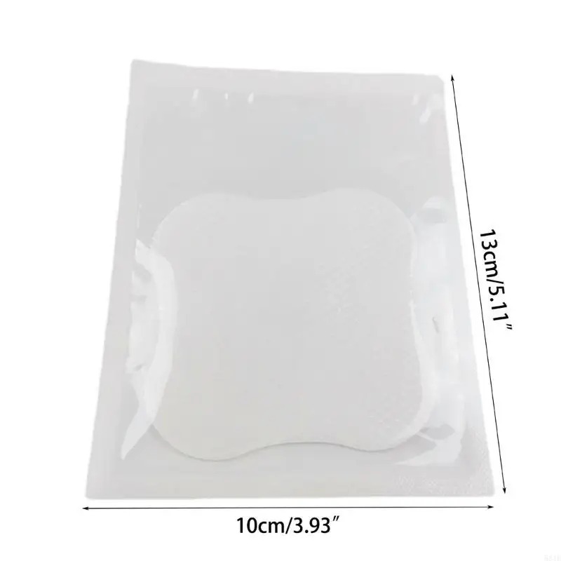 581F وسادات جل مهدئة للرضاعة الطبيعية 10 قطعة/صندوق لوازم تخفيف آلام الحلمة للأم حديثي الولادة وسادة الرضاعة الطبيعية