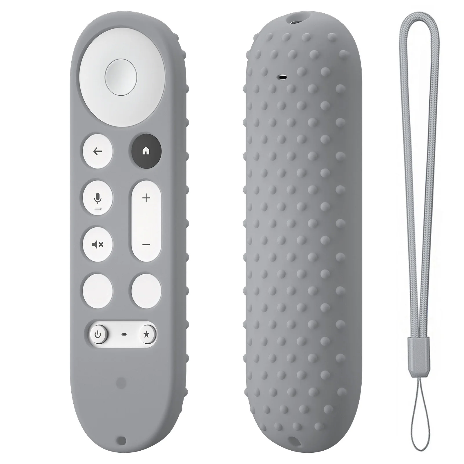 Google Silikon-Fernbedienungsabdeckung für Google TV Streaming 4K TV 2024, kompatibel mit Google GY3LE Remote – Detail 16
