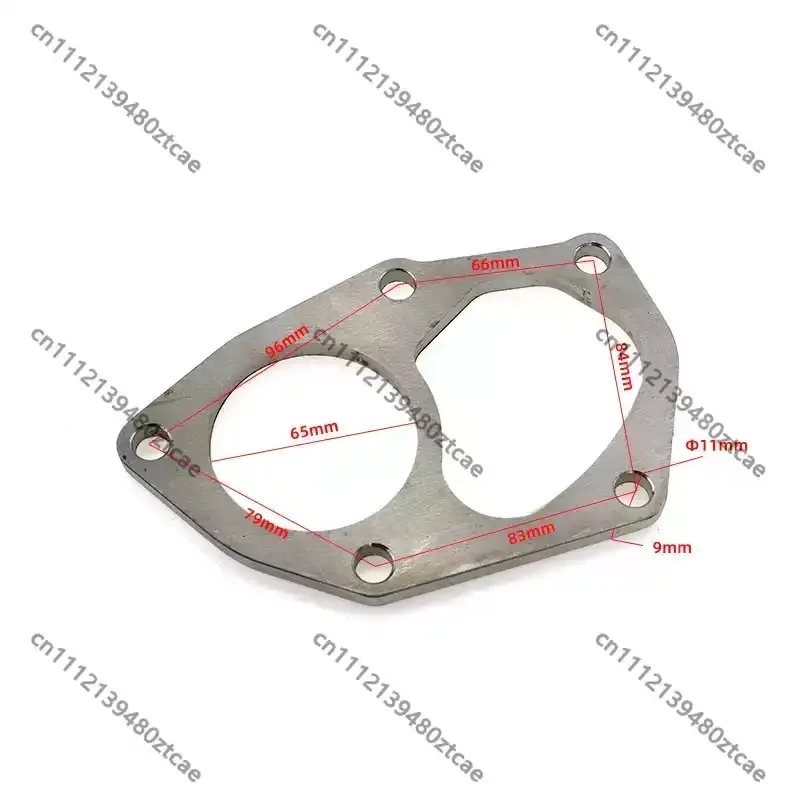 Auto Turbo Performance Modification Turbocharger Intake Manifold and Exhaust Pipe, Engine Air Inlet & Exhaust Tube Replacement