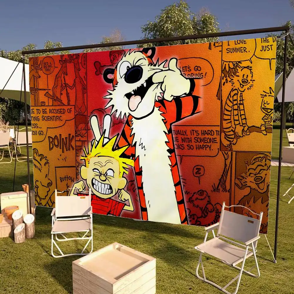 Andrews McMeel Publishing High End Quality Banner Printing Artistic Atmosphere Style Camping Flag