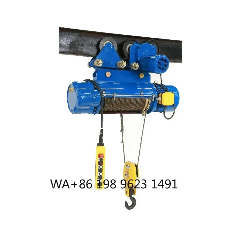 2 Ton Electric Hoist Crane Chain Block Industrial Lifting Warehouse Construction Material Handling Equipment