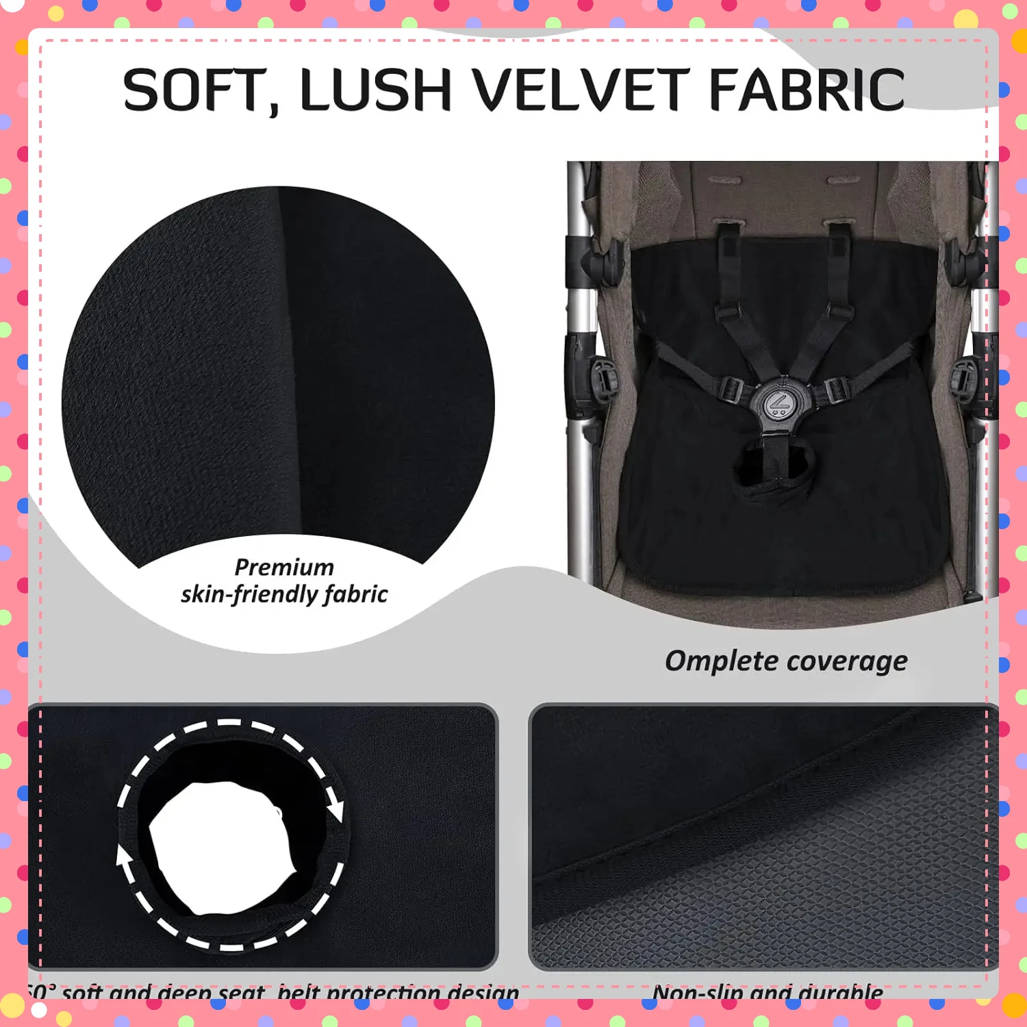 واقي مقعد السيارة فائق الامتصاص ومقاوم للماء، بطانة تدريب قابلة لإعادة الاستخدام للأطفال، مانعة للتسرب للسيارة وعربة الأطفال