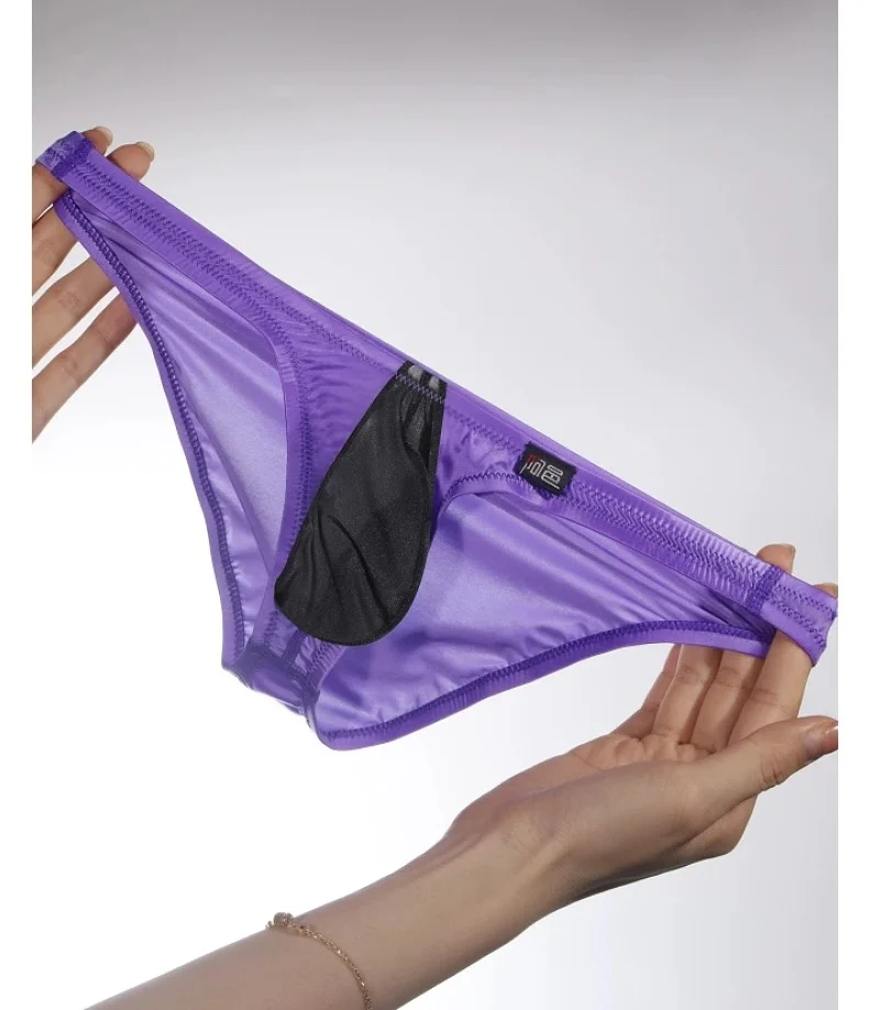 

Fashion unique Underwear men's briefs personalized underwear man black Blue party Underwear A731