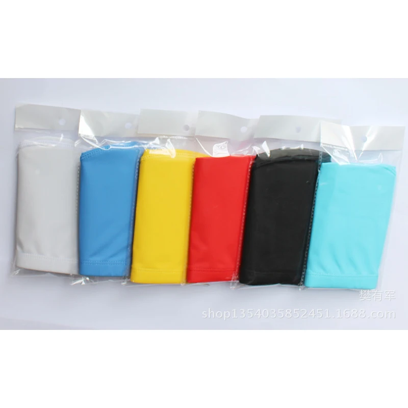 Bonnet de bain en tissu PU pour hommes et femmes, imperméable, pour piscine, Sport aquatique, protection des oreilles, cheveux longs, grande taille pour adultes