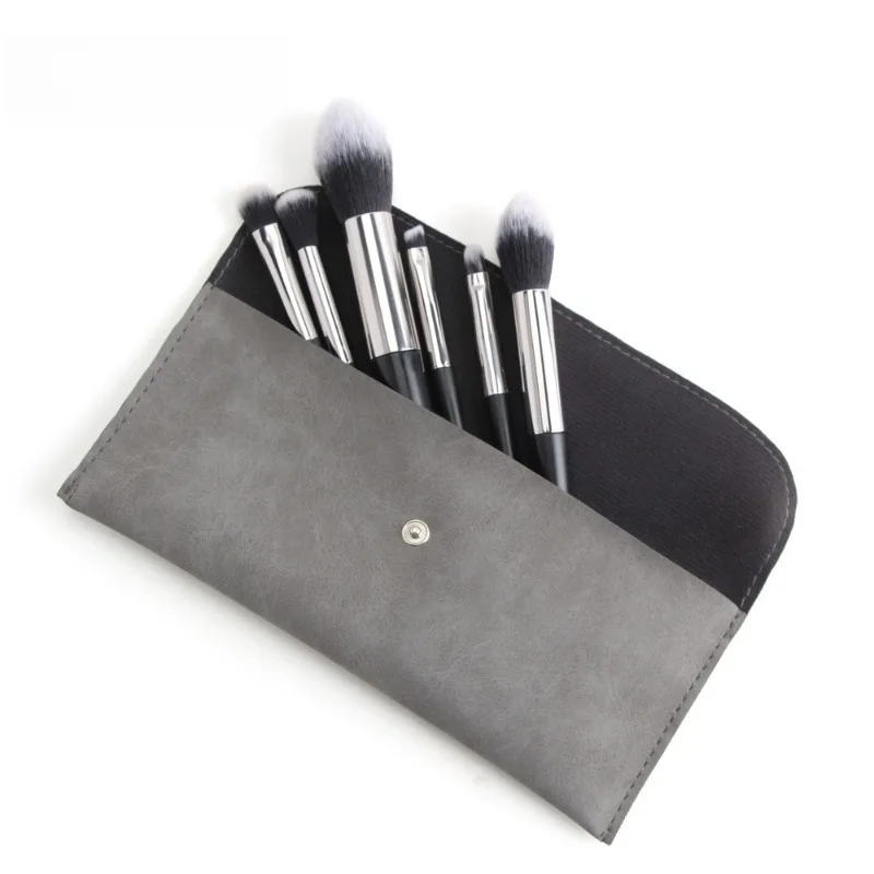 6Pcs Eye Shadow Makeup Brush Set for Women Foundation Concealer Makeup Soft Bristles Shader Brush Beauty Makeup Tools Portable