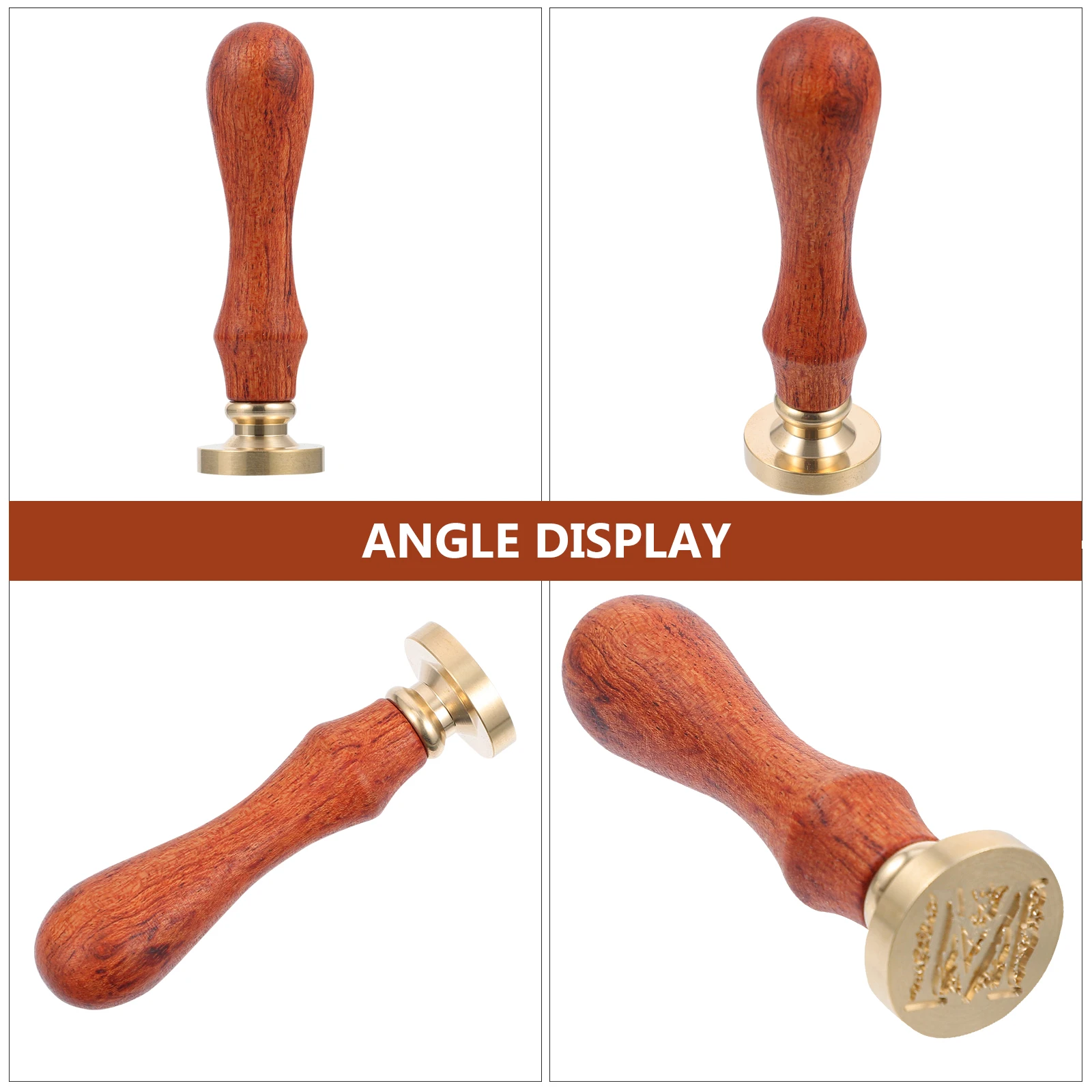 

Wax Seal Alphabet Pattern Letter Seals Kit with Retro Style Envelope