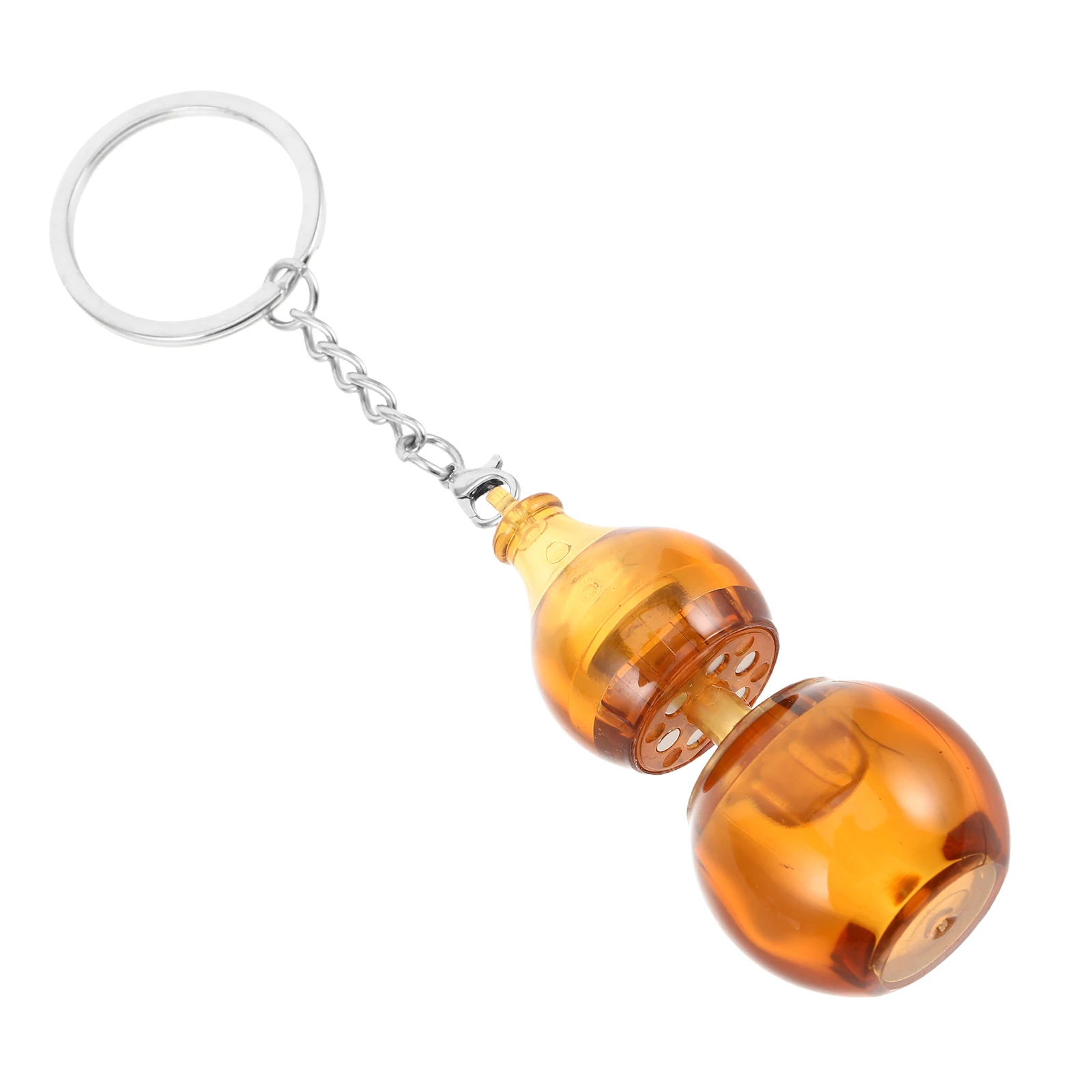 Porte-clés en forme de gourde en spirale pour hommes et femmes, soulagement du Stress amusant, Mini curseur sensoriel, bureau silencieux, Booster de flexibilité des doigts