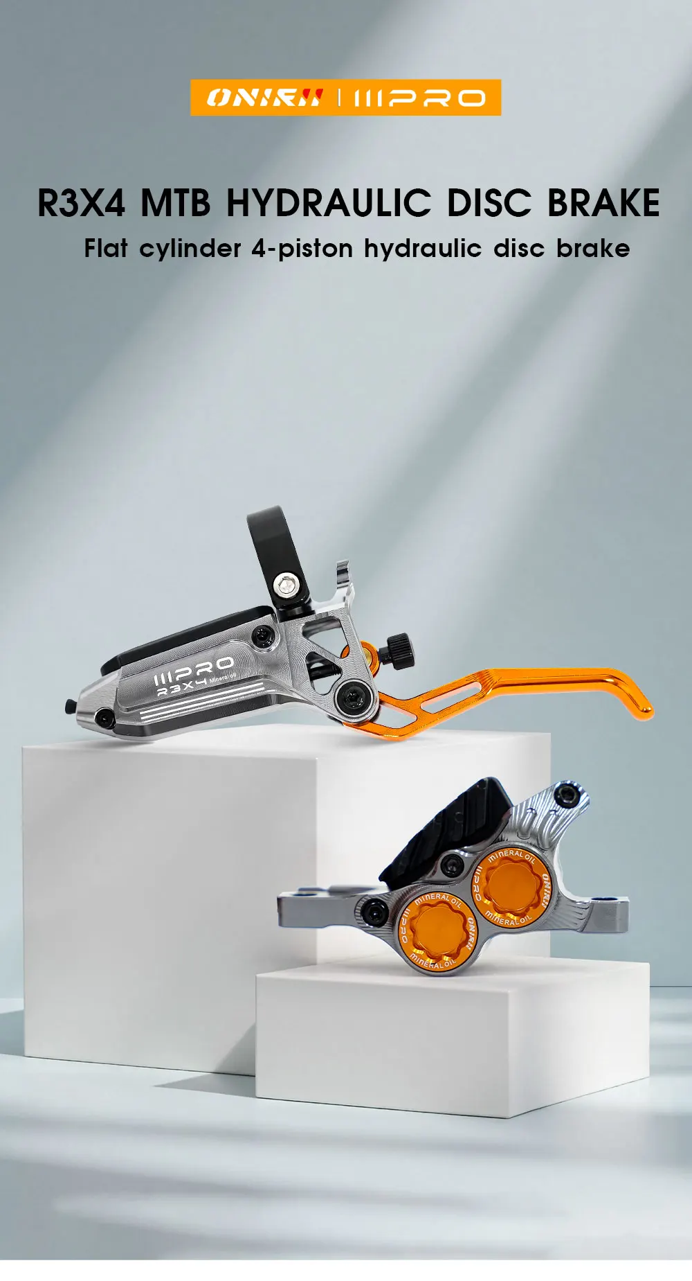 2025O NIRII IIIPRO R3X4 Horizontal Cylinder 4-Piston Hydraulic