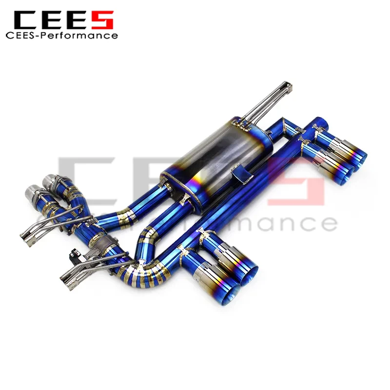 

cees Valvetronic Exhaust Pipe for BMW M3 E46 2004-2006 Catback Exhaust System Electric Valve(control Unit Include)