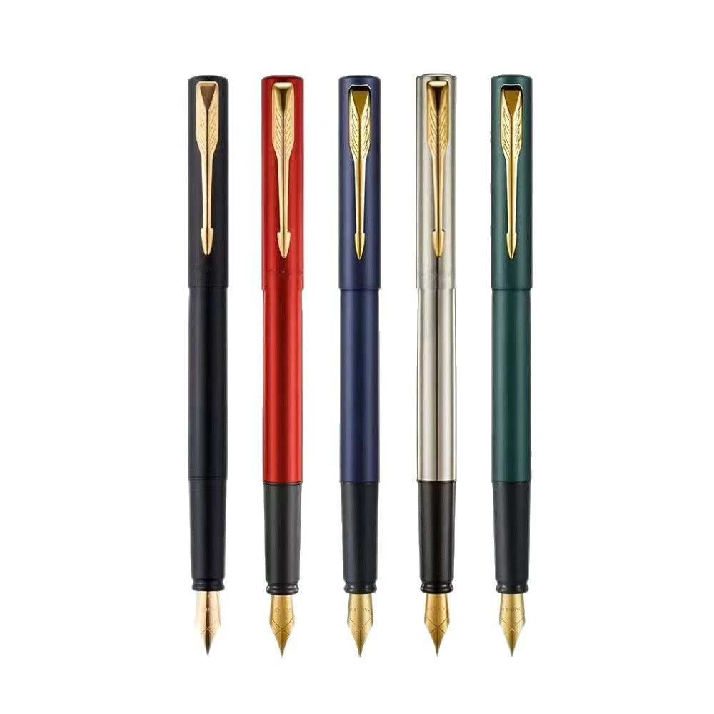 

Классические перьевые ручки: роскошная металлическая ручка для подписи, плавное письмо, канцелярские принадлежности для офиса, идеальный подарок для коллег и друзей