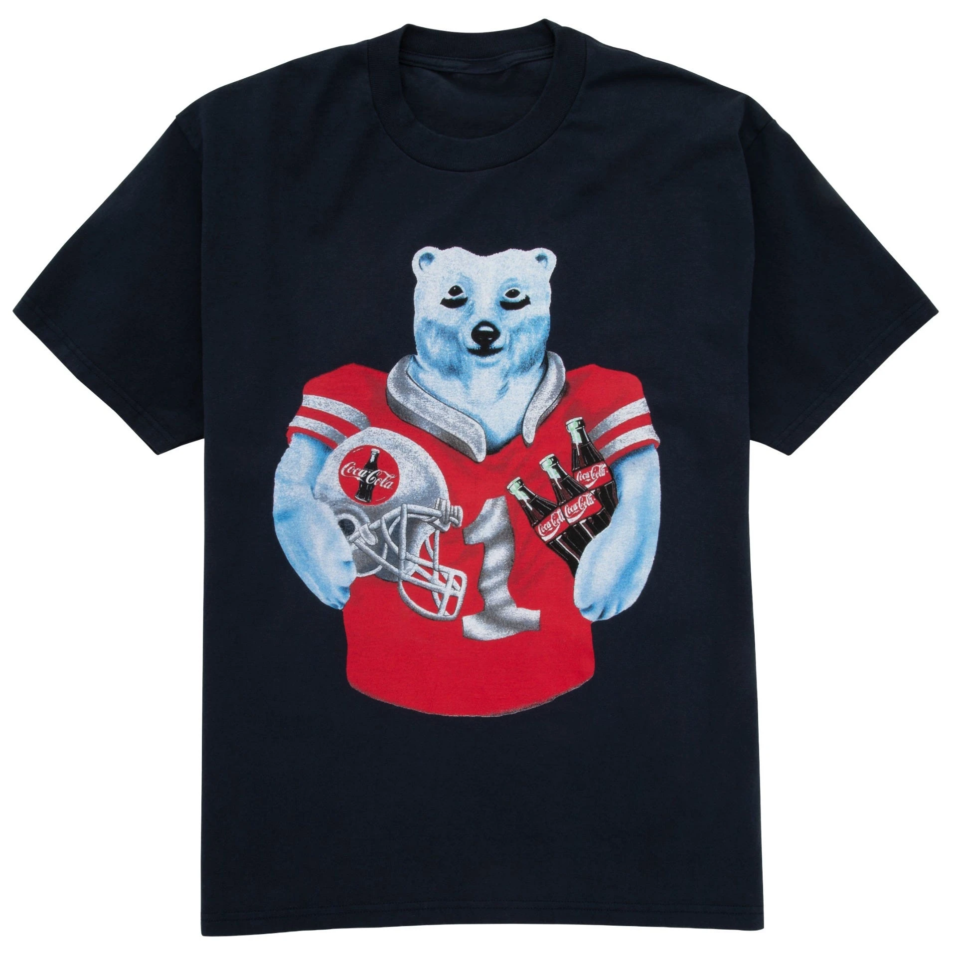 Pop Cola Hollow Script Unisex Cotton Tee Graphic Printing High-end Luxury Unisex Style Both of Men and Women