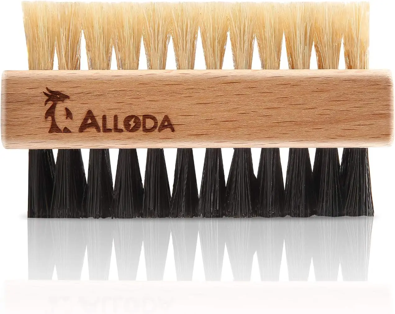 

Shoe Cleaning Brush with Soft and Hard Bristles for Sneakers, Lightweight and Angled Design