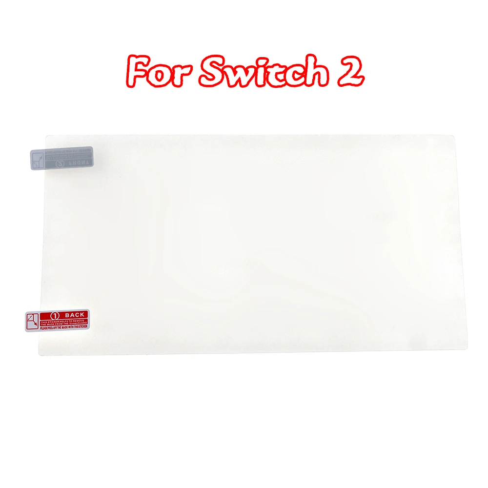 2PCS Tempered AR Pet Film For Switch 2 Anti-Scratch Tempered Film Anti-Glare Game Screen Protective Film