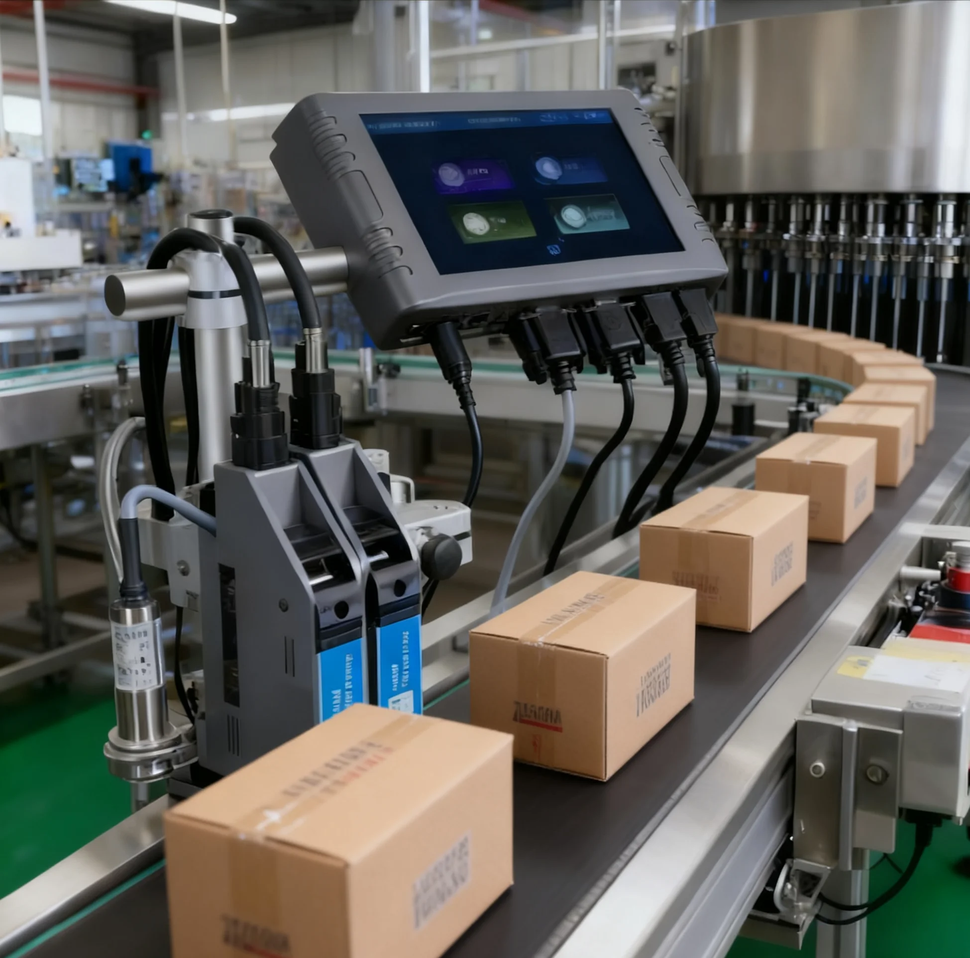 Factory Automatic Online Expiry Date Coding Batch Inkjet Printer Docod T260E 12.7mm Coding Machine Marking Machinery for Package