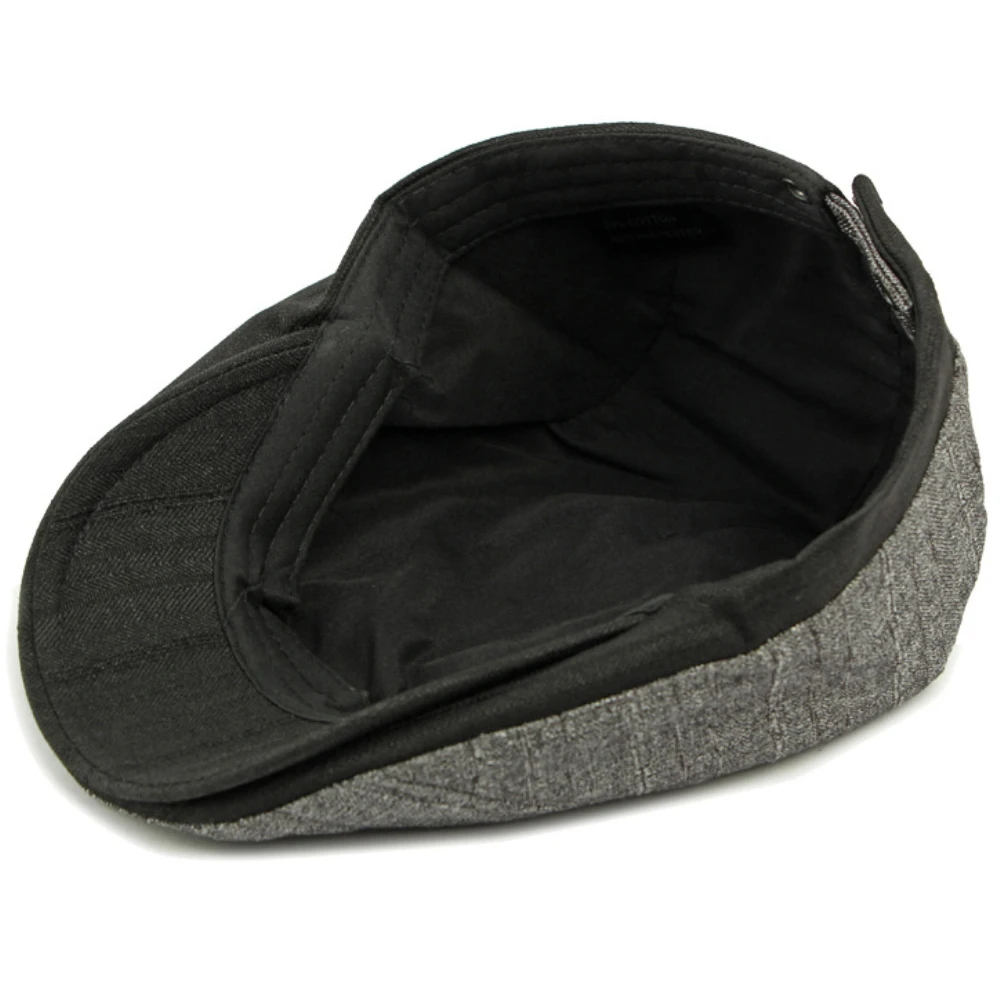 HT4818 Berets Breathable Spring Summer Caps for Men Women Artist Painter Beret Hat Adjustable Ivy Flat Cap Male Female Beret Cap - Image 6