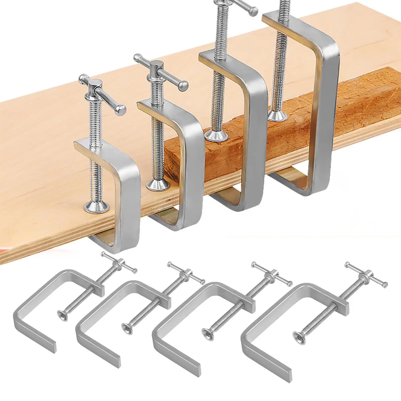 Cabinet Installation Clamps Tool Drawer Panel Fixing Clip Table Mount Holder Drawer Front Installation for Woodworking