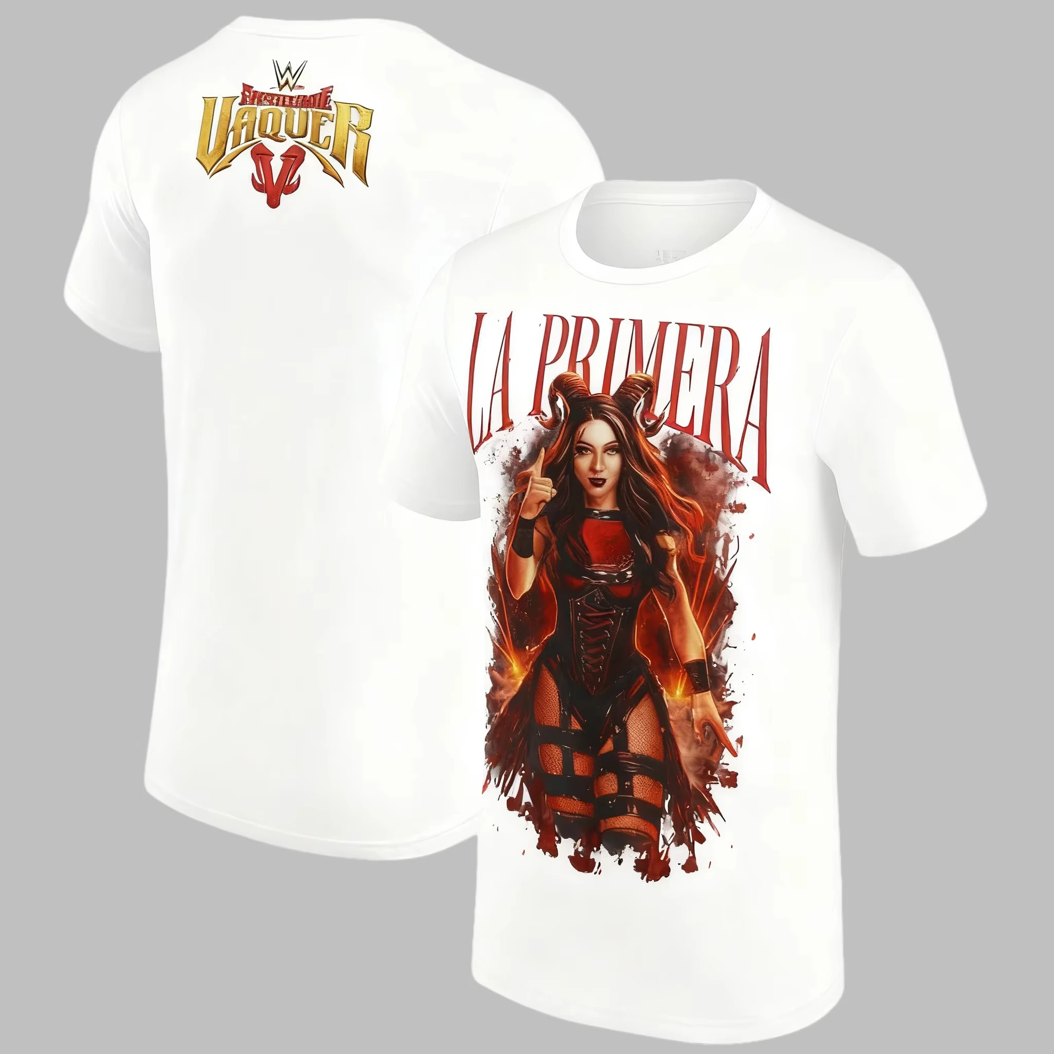 Koszulka męska Stephanie Vaquer z nadrukiem, modna, codzienna, z czystej bawełny, luźna i wygodna, wysokiej jakości koszulka letnia, unisex.