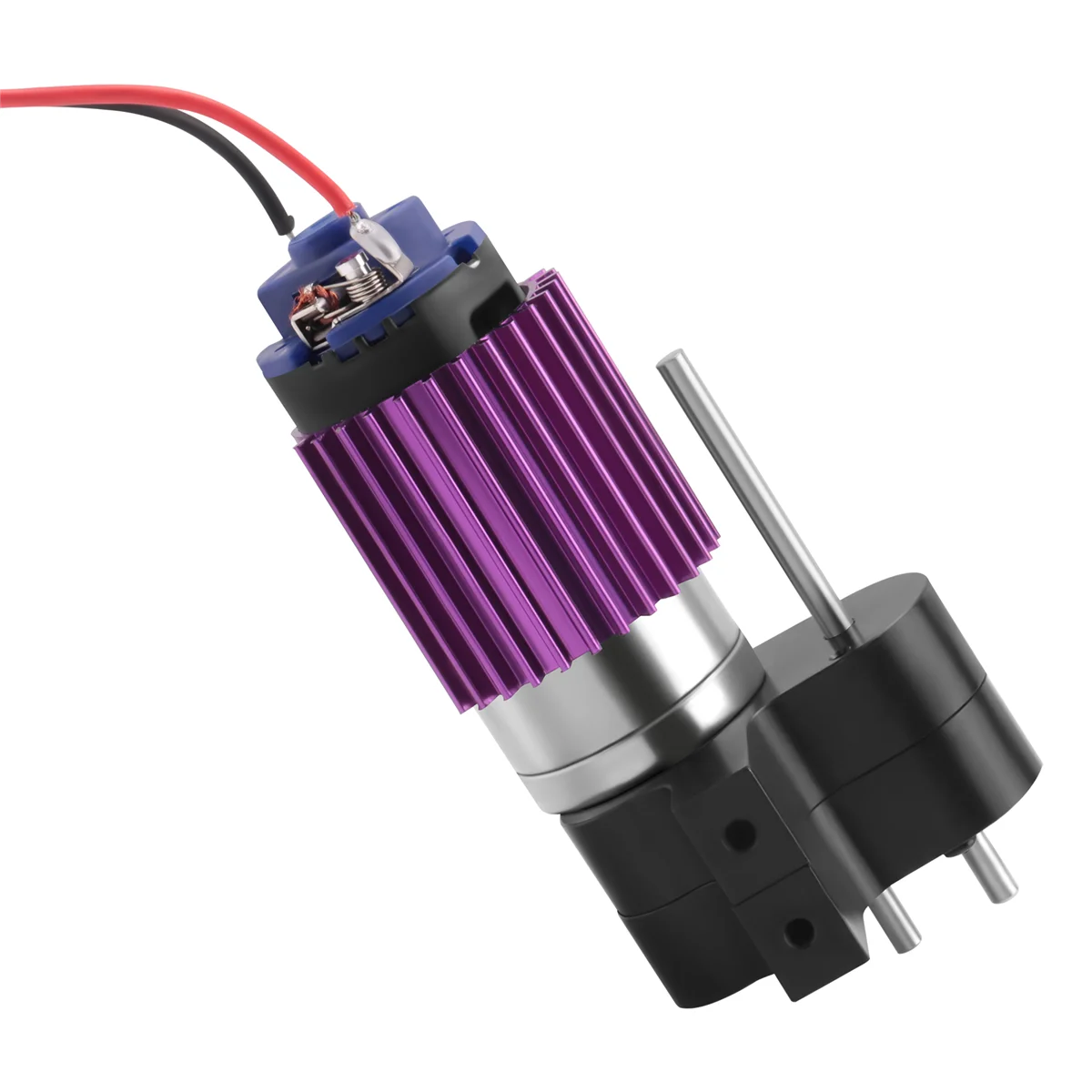 صندوق تروس علبة تروس معدني لسيارة تحكم عن بعد ، محرك ، أسود ، قطع ترقية ، WPL C14 ، C24 ، B24 ، B36 ، MN ، D90 ، D99 ، MN99S